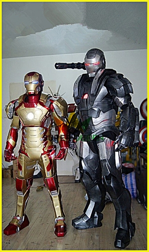 Wearable Iron Man Mark 42 (XLII) Costume Cosplay Comic Con Costume