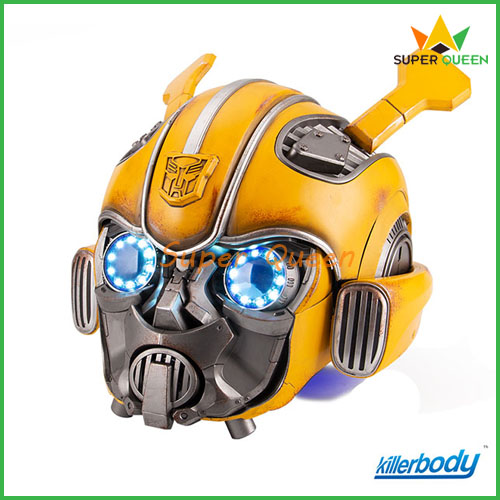 New High-end Bumblebee Cosplay Helmet with Voice Control